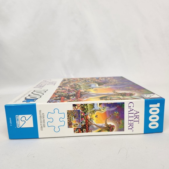 New Sealed Sure-Lox Art Gallery "Fairyland" 1000 pc Jigsaw Puzzle Butterflies - Picture 3 of 7